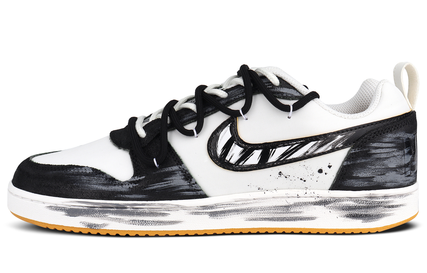 Nike Термостойкие водонепроницаемые амортизирующие устойчивые к истиранию низкие кроссовки для скейтбординга мужские black white
Nike Термостойкие водонепроницаемые амортизирующие устойчивые к истиранию низкие кроссовки для скейтбординга мужские black white