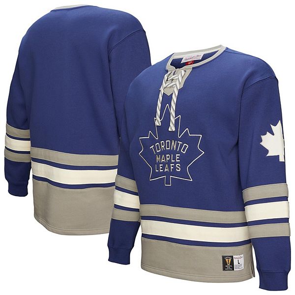 Мужской синий свитер с завязками toronto maple leafs heritage Mitchell & Ness
Мужской синий свитер с завязками toronto maple leafs heritage Mitchell & Ness