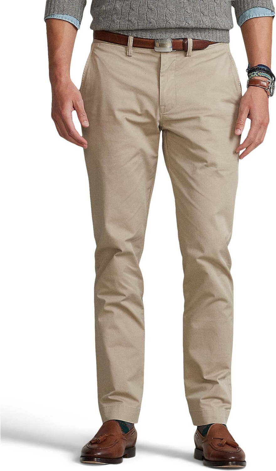 Брюки-чиносы прямого кроя стрейч Polo Ralph Lauren, цвет Khaki Tan
Брюки-чиносы прямого кроя стрейч Polo Ralph Lauren, цвет Khaki Tan