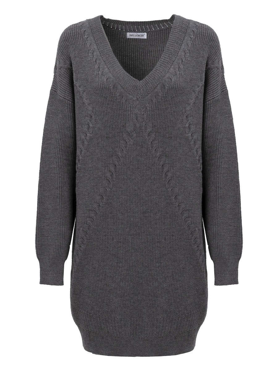 Вязаное платье Influencer, серый
Вязаное платье Influencer, серый