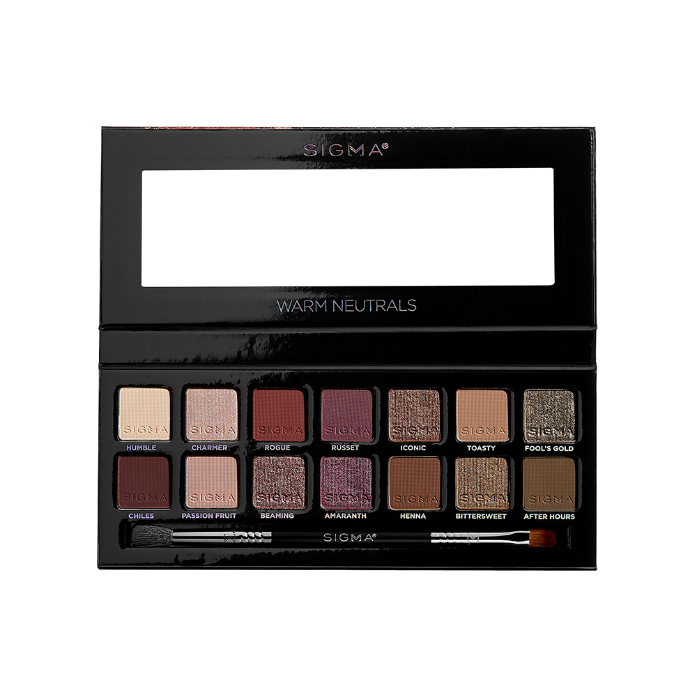 Палитра теней для век warm neutrals eyeshadow palette Sigma, количество 1 шт.
Палитра теней для век warm neutrals eyeshadow palette Sigma, количество 1 шт.
