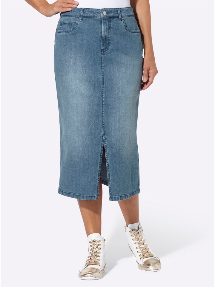 Юбка из денима синего цвета WITT WEIDEN
Юбка из денима синего цвета WITT WEIDEN