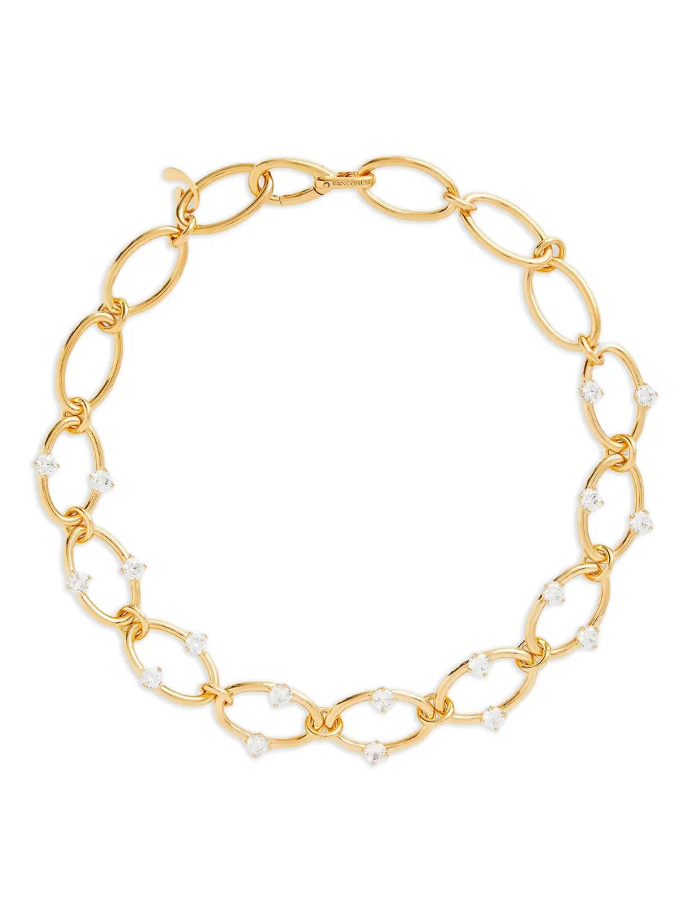 Колье с цирконами Panconesi, золотистый
Колье с цирконами Panconesi, золотистый