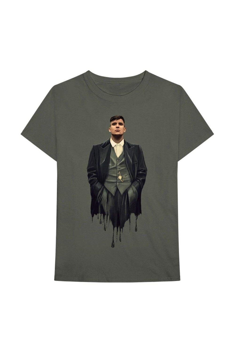 Хлопковая футболка Dripping Tommy Peaky Blinders, зеленый
Хлопковая футболка Dripping Tommy Peaky Blinders, зеленый