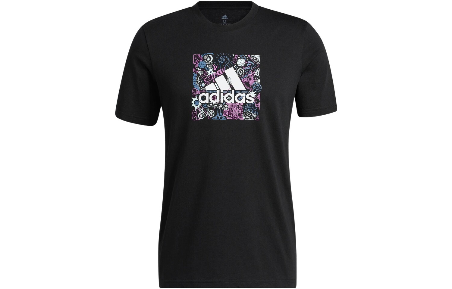 Футболка мужская черная Adidas, черный
Футболка мужская черная Adidas, черный