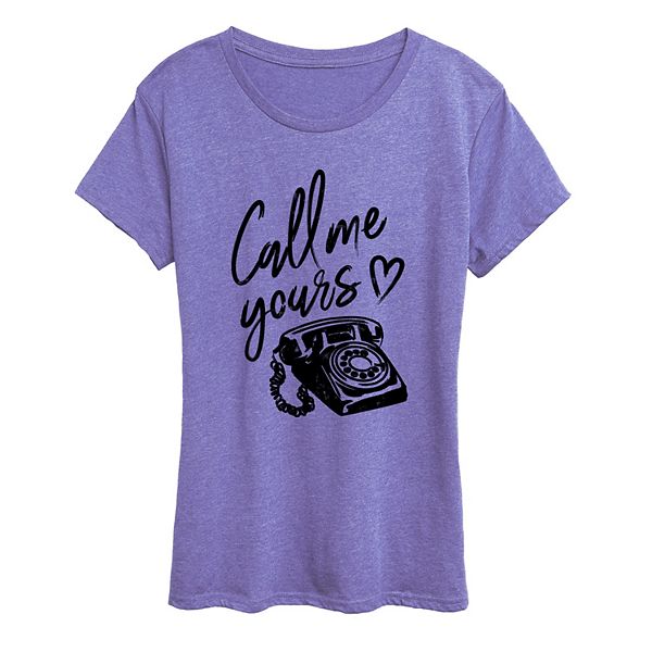 Футболка с принтом Women's call me yours Licensed Character, Heather Periwinkle
Футболка с принтом Women's call me yours Licensed Character, Heather Periwinkle