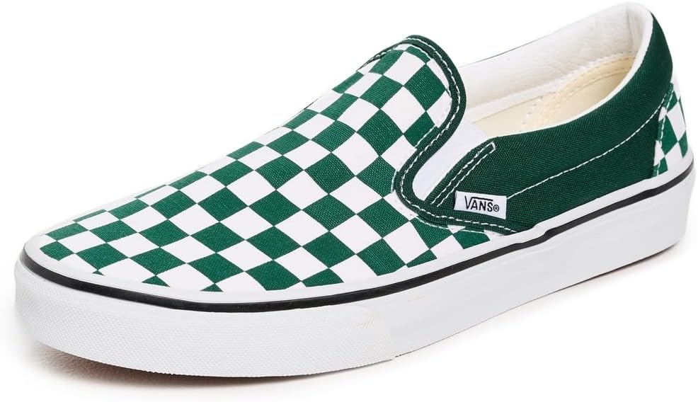 Кроссовки Vans Classic Slip On Sneakers, Color Theory Checkerboard Emerald
Кроссовки Vans Classic Slip On Sneakers, Color Theory Checkerboard Emerald