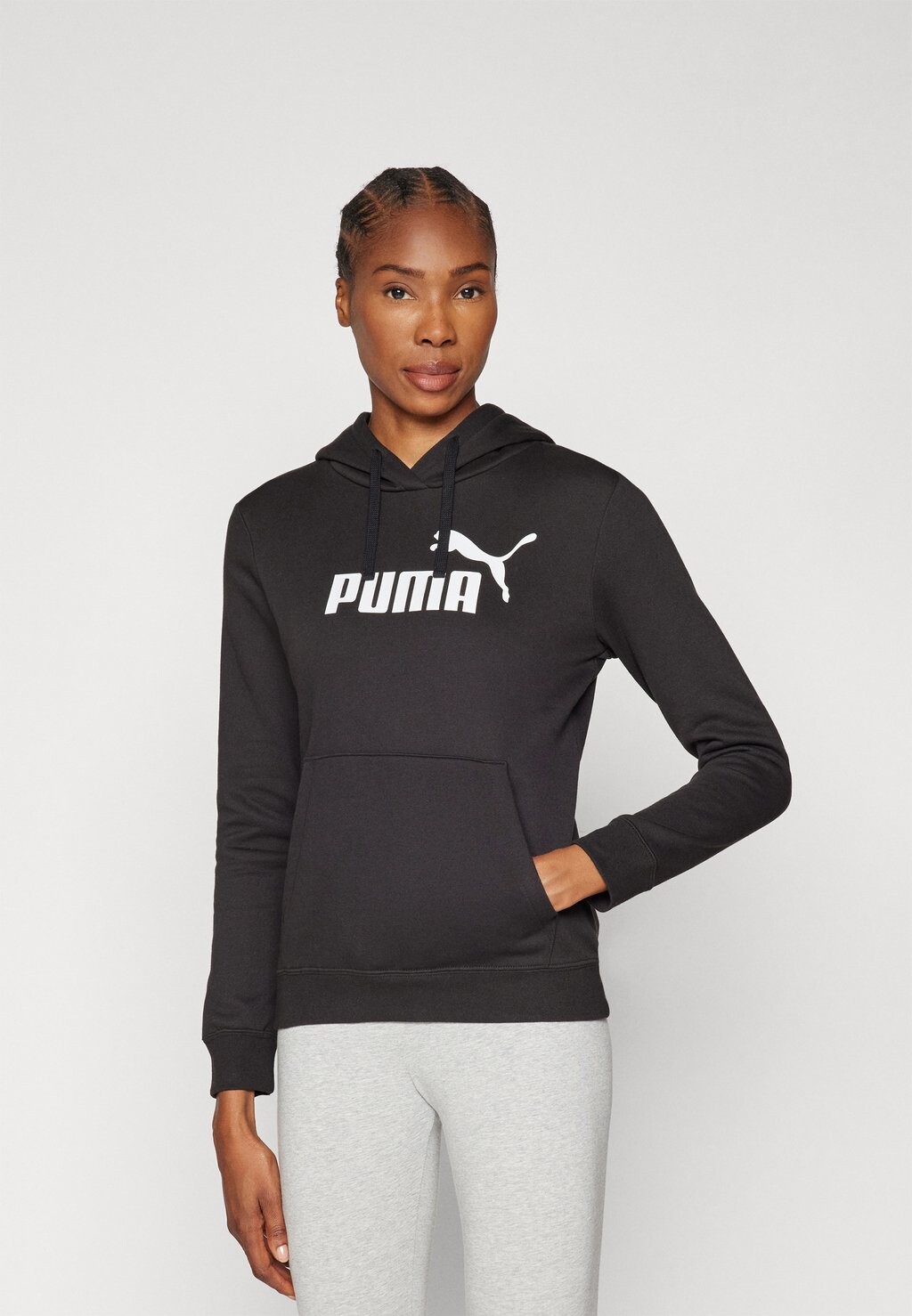 Толстовка с капюшоном LOGO HOODIE Puma, черный 
Толстовка с капюшоном LOGO HOODIE Puma, черный