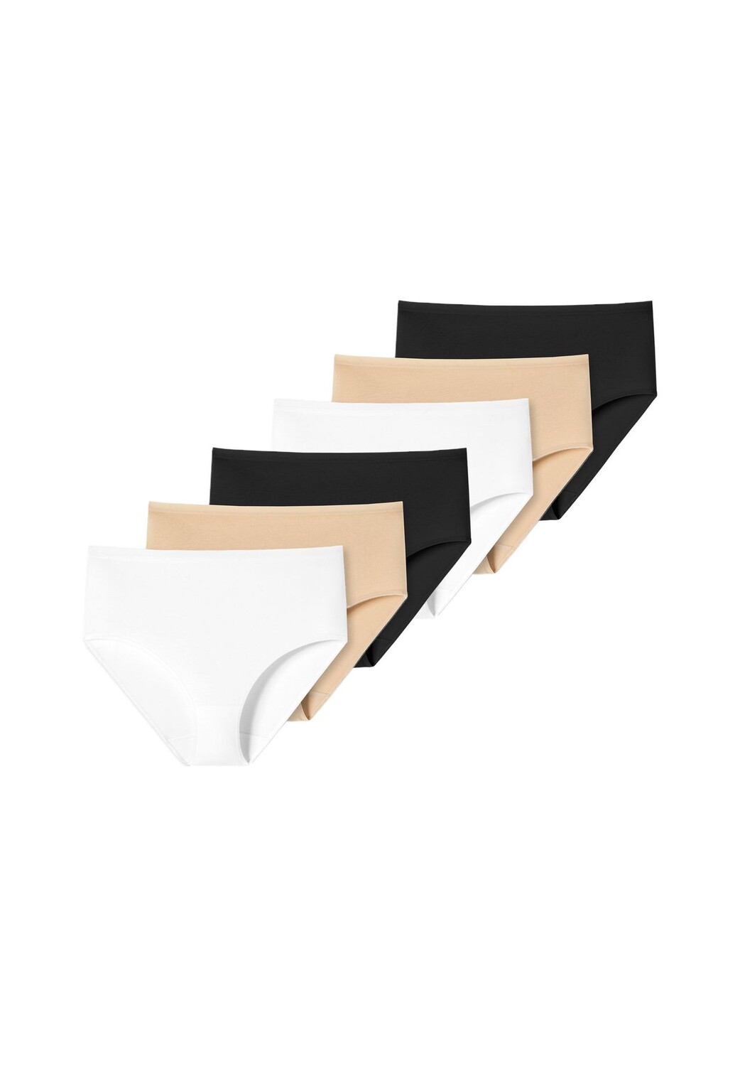 Трусики миди, 6 шт в упаковке, хлопок Uncover by SCHIESSER, цвет Schwarz / Wei_ / Sand
Трусики миди, 6 шт в упаковке, хлопок Uncover by SCHIESSER, цвет Schwarz / Wei_ / Sand