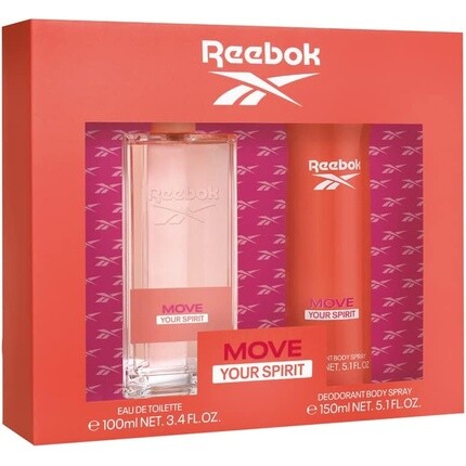 Подарочный набор Reebok Move Your Spirit для женщин, 250 мл
Подарочный набор Reebok Move Your Spirit для женщин, 250 мл