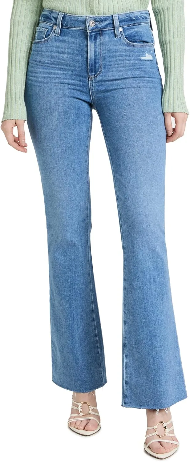 PAIGE Женские джинсы High Rise Laurel Caynon Flare Leg в стиле Folk Distressed
PAIGE Женские джинсы High Rise Laurel Caynon Flare Leg в стиле Folk Distressed