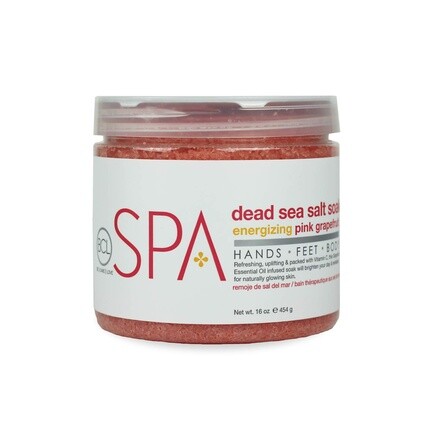 BCL SPA Солевая ванночка Мертвого моря Розовый грейпфрут 454г
BCL SPA Солевая ванночка Мертвого моря Розовый грейпфрут 454г