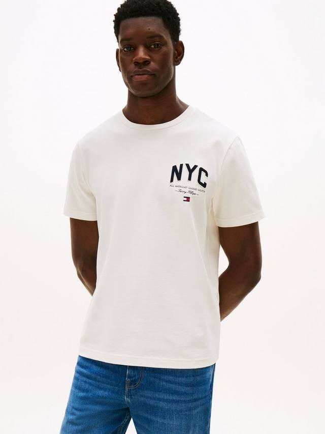 Хлопковая футболка Regular Fit с коротким рукавом NYC Tommy Hilfiger, Ivory Petal
Хлопковая футболка Regular Fit с коротким рукавом NYC Tommy Hilfiger, Ivory Petal