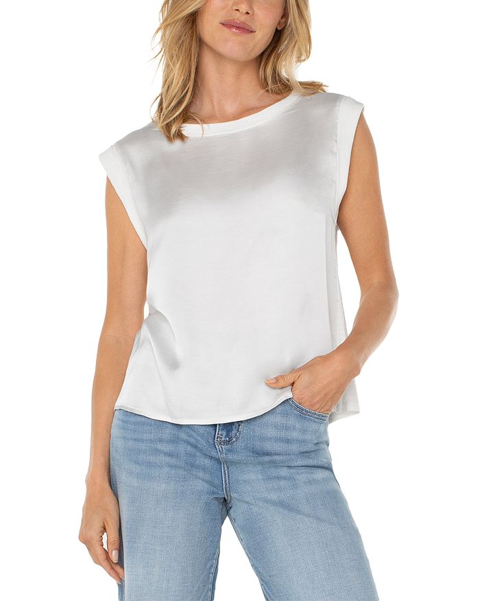 Тканый топ без рукавов Liverpool Los Angeles, белый
Тканый топ без рукавов Liverpool Los Angeles, белый