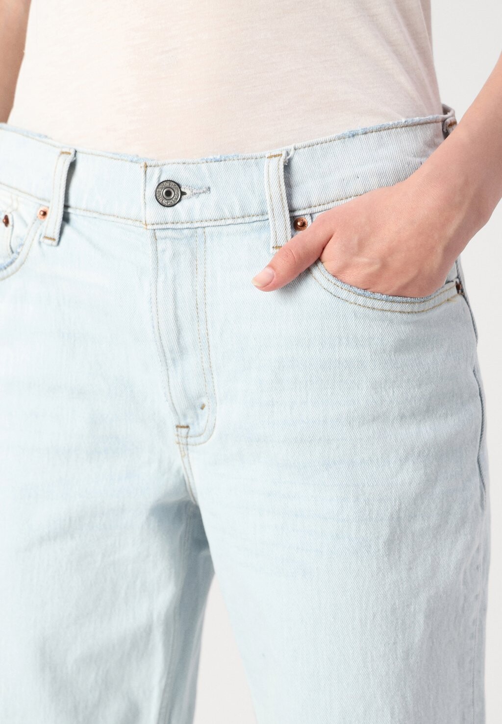 Джинсы свободного кроя Abercrombie & Fitch, синий деним
Джинсы свободного кроя Abercrombie & Fitch, синий деним