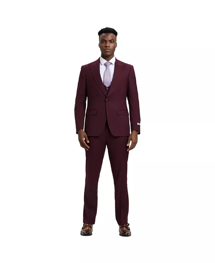 Большой и высокий костюм Hybrid-Fit из 3 предметов: пиджак, жилет и брюки Stacy Adams, синий
Большой и высокий костюм Hybrid-Fit из 3 предметов: пиджак, жилет и брюки Stacy Adams, синий