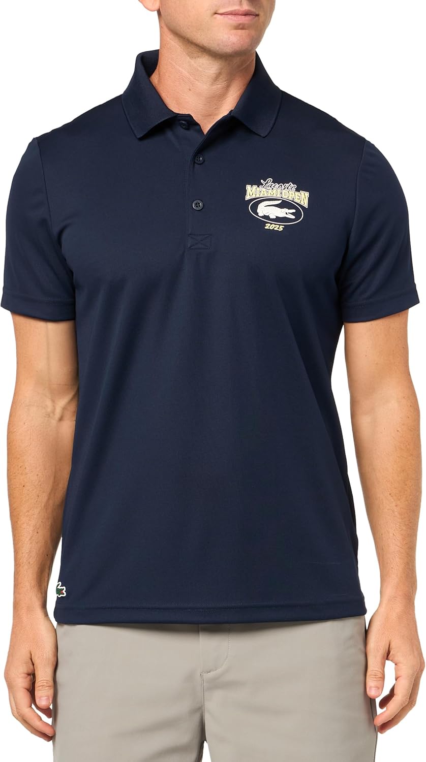 Lacoste мужская спортивная футболка-поло Miami Open Edition Ultra Dry, Navy Blue, Синий, Lacoste мужская спортивная футболка-поло Miami Open Edition Ultra Dry, Navy Blue
Lacoste мужская спортивная футболка-поло Miami Open Edition Ultra Dry, Navy Blue, Синий, Lacoste мужская спортивная футболка-поло Miami Open Edition Ultra Dry, Navy Blue