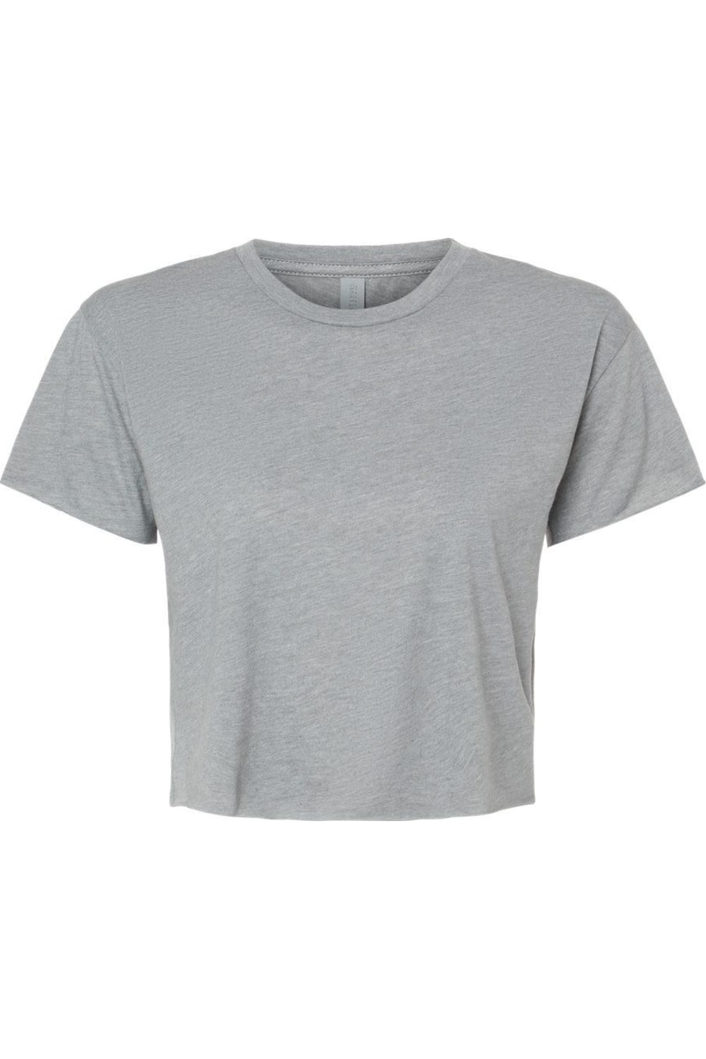 Женский фестивальный укороченный топ Next Level, цвет heather grey 
Женский фестивальный укороченный топ Next Level, цвет heather grey