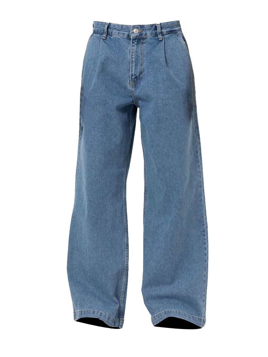 Джинсы с широкими штанинами и складками VAMOS CLO Corsicana, синий 
Джинсы с широкими штанинами и складками VAMOS CLO Corsicana, синий