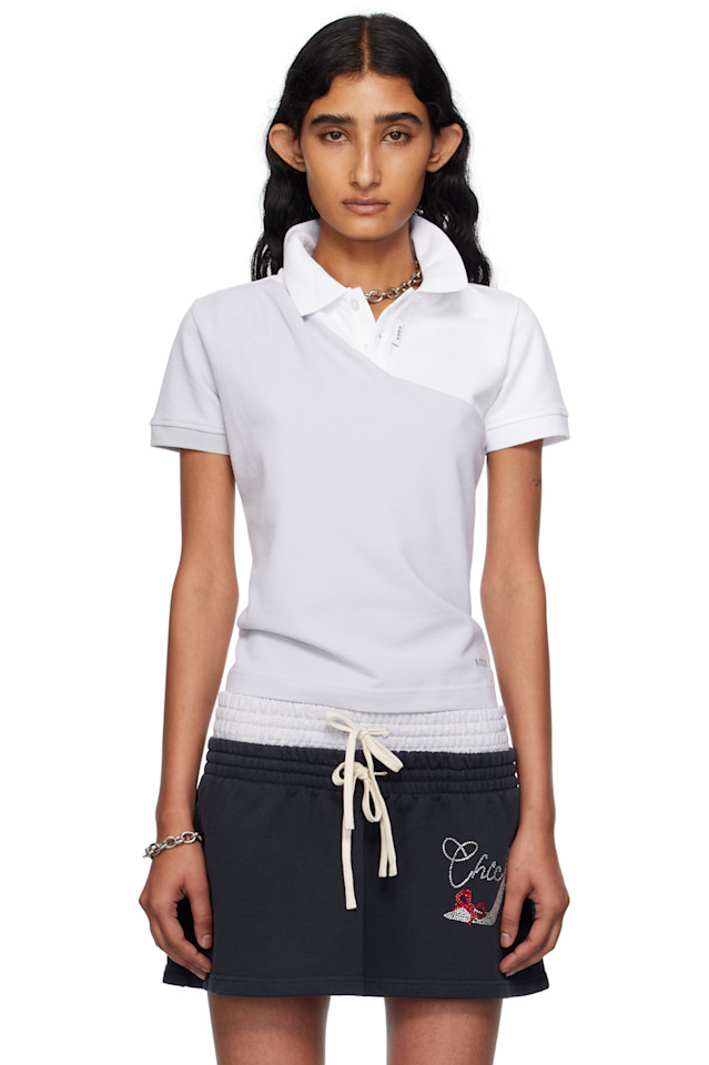 эксклюзивная белая плечевая поло от Ssense Abra, серый
эксклюзивная белая плечевая поло от Ssense Abra, серый