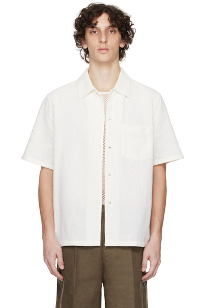 Белая рубашка с коротким рукавом OUR LEGACY
Белая рубашка с коротким рукавом OUR LEGACY