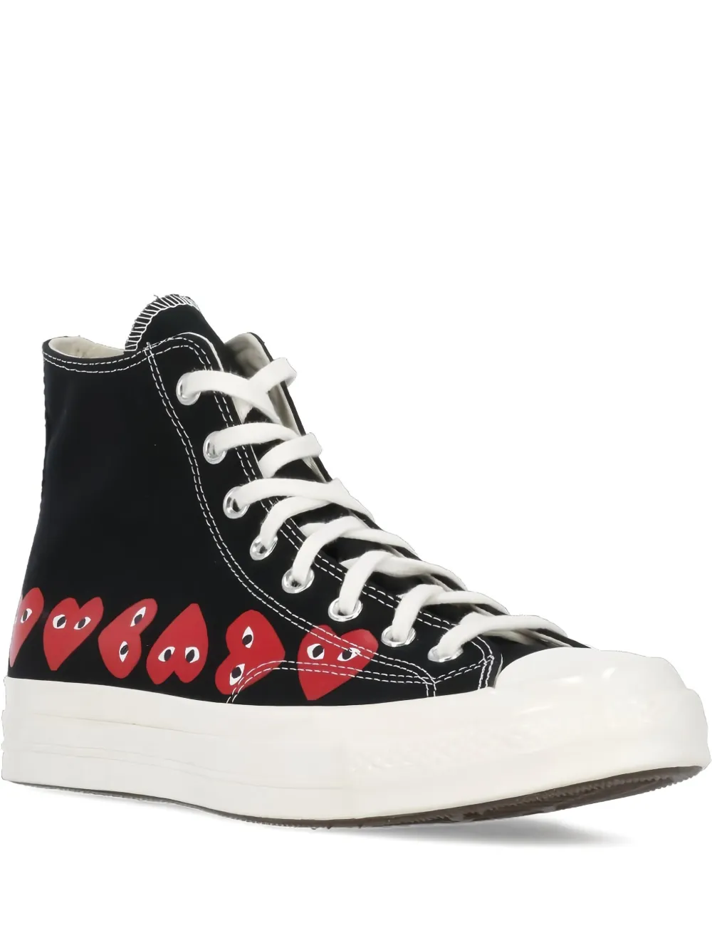 Высокие кеды с принтом Comme Des Garçons Play X Converse, черный
Высокие кеды с принтом Comme Des Garçons Play X Converse, черный