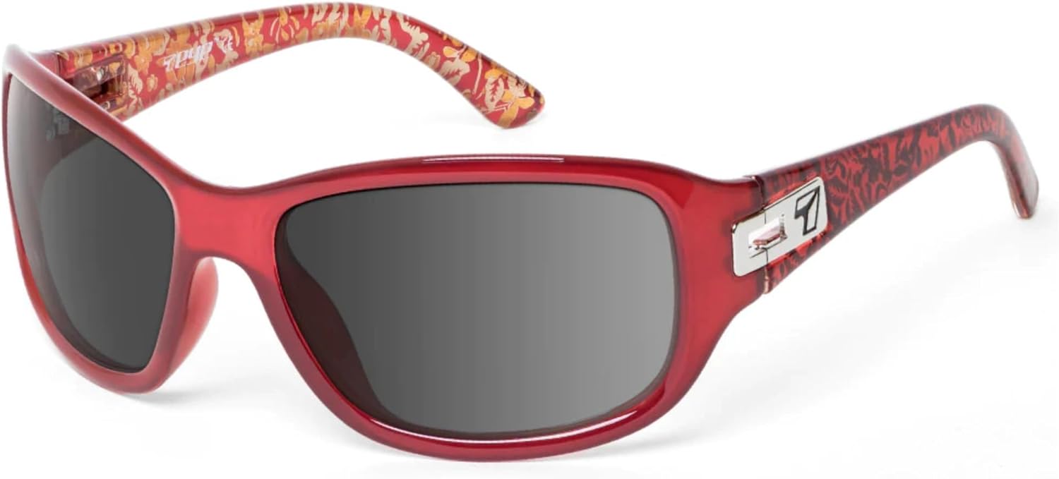 Женские фотохромные солнцезащитные очки 7 EYE EMMA с полным облеганием, идеально подходят для активного отдыха на природе, 100% защита от UVA + UVB лучей, Ruby Red Frame/Clear to Gray Lenses
Женские фотохромные солнцезащитные очки 7 EYE EMMA с полным облеганием, идеально подходят для активного отдыха на природе, 100% защита от UVA + UVB лучей, Ruby Red Frame/Clear to Gray Lenses