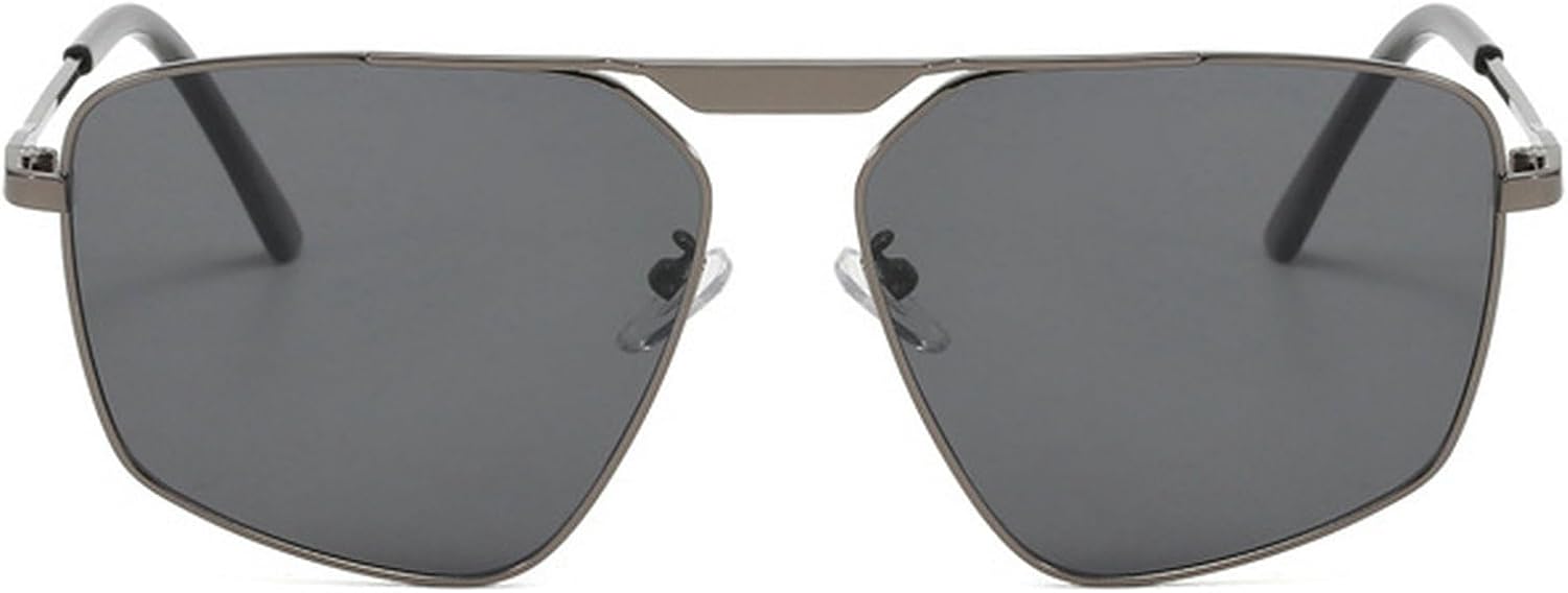 Классические квадратные солнцезащитные очки для женщин 2025 года, роскошные винтажные многоугольные очки в металлической оправе, защита от ультрафиолета UV400 mincl, Gray
Классические квадратные солнцезащитные очки для женщин 2025 года, роскошные винтажные многоугольные очки в металлической оправе, защита от ультрафиолета UV400 mincl, Gray