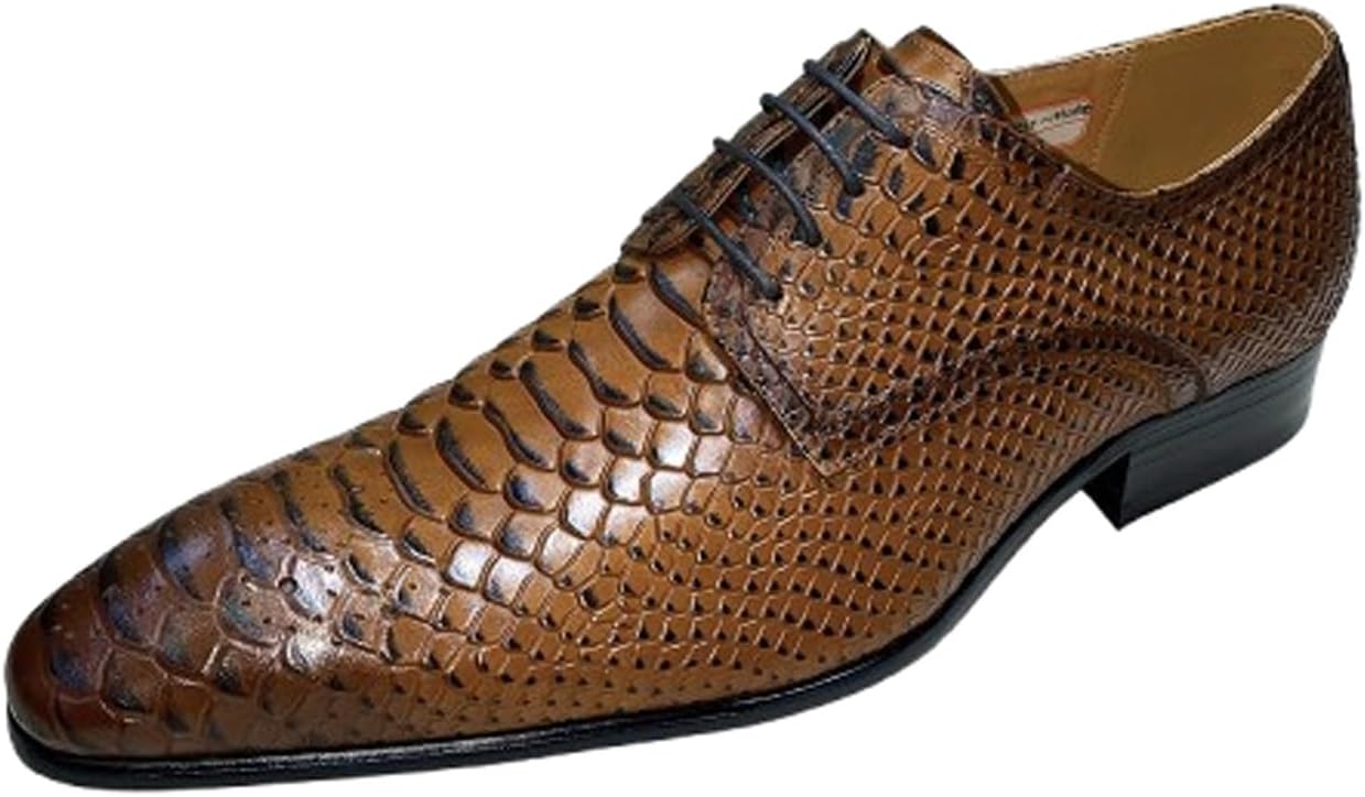 Мужские туфли Santimon Oxford - модные комфортные дерби из натуральной кожи для свадеб, бизнеса и вечеринок, коричневый
Мужские туфли Santimon Oxford - модные комфортные дерби из натуральной кожи для свадеб, бизнеса и вечеринок, коричневый