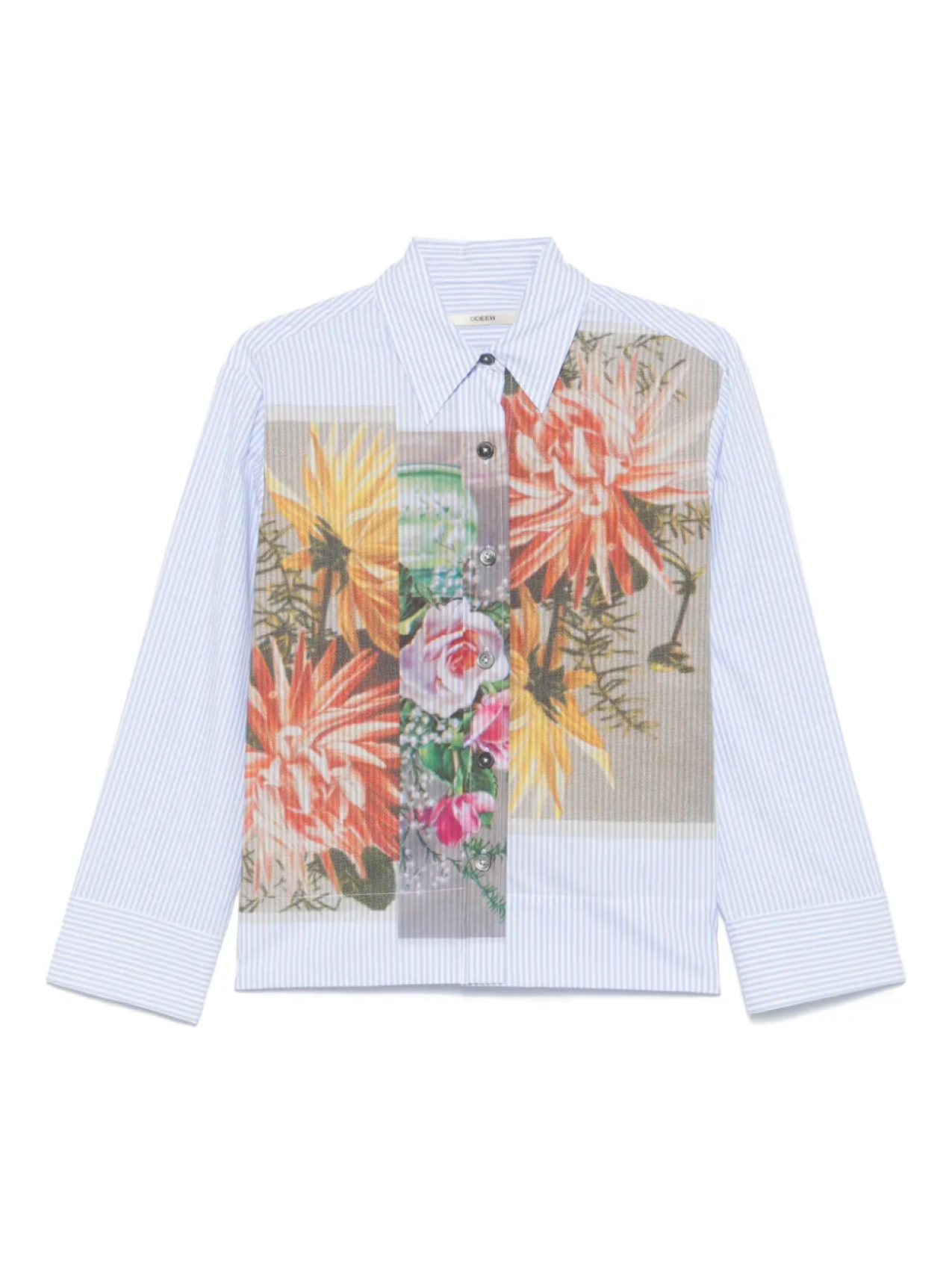 Рубашка Odeeh с цветочным принтом, синий
Рубашка Odeeh с цветочным принтом, синий