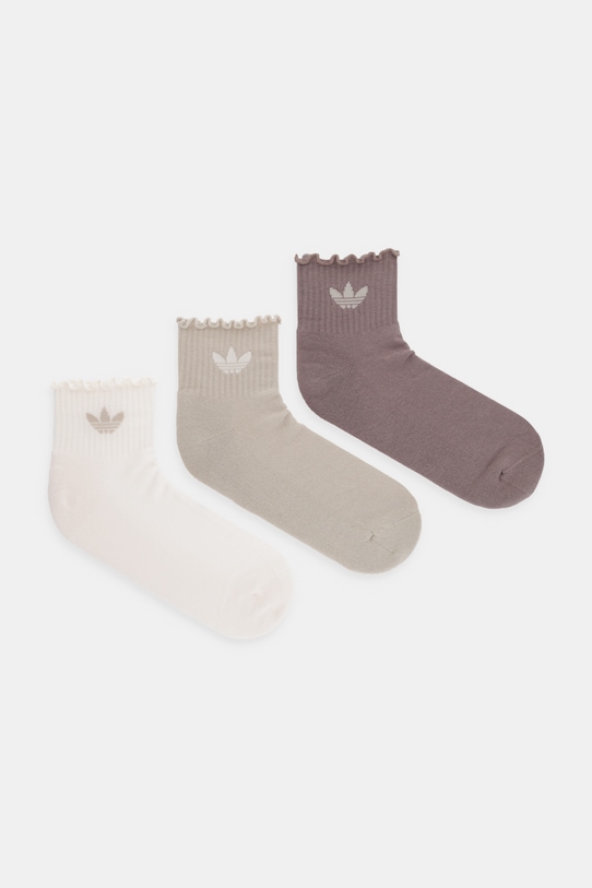 Носки 3 пары Adidas Originals, бежевый
Носки 3 пары Adidas Originals, бежевый