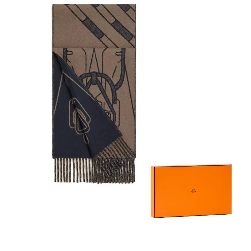HERMES Мужской разноцветный кашемировый шарф, Multicolor
HERMES Мужской разноцветный кашемировый шарф, Multicolor