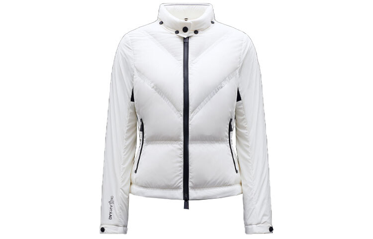 Пуховик женский белый Moncler 
Пуховик женский белый Moncler