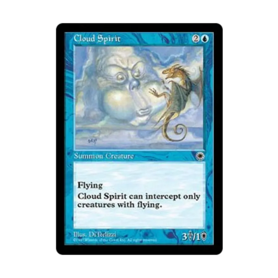 CCG Облачный дух (U), MTG - Portal
CCG Облачный дух (U), MTG - Portal