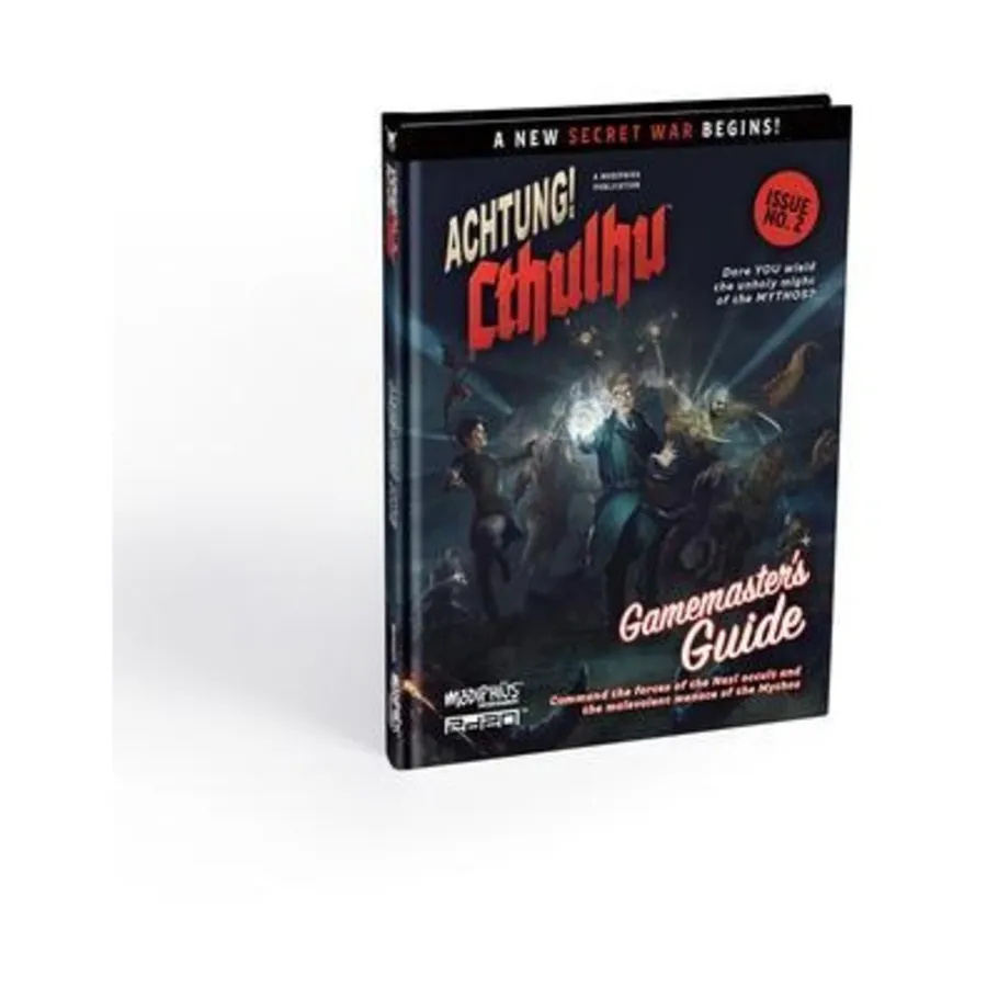 Achtung! Cthulhu 2d20 Gamemaster's Guide, Achtung! Cthulhu (Modiphius Entertainment), твердый переплет
Achtung! Cthulhu 2d20 Gamemaster's Guide, Achtung! Cthulhu (Modiphius Entertainment), твердый переплет