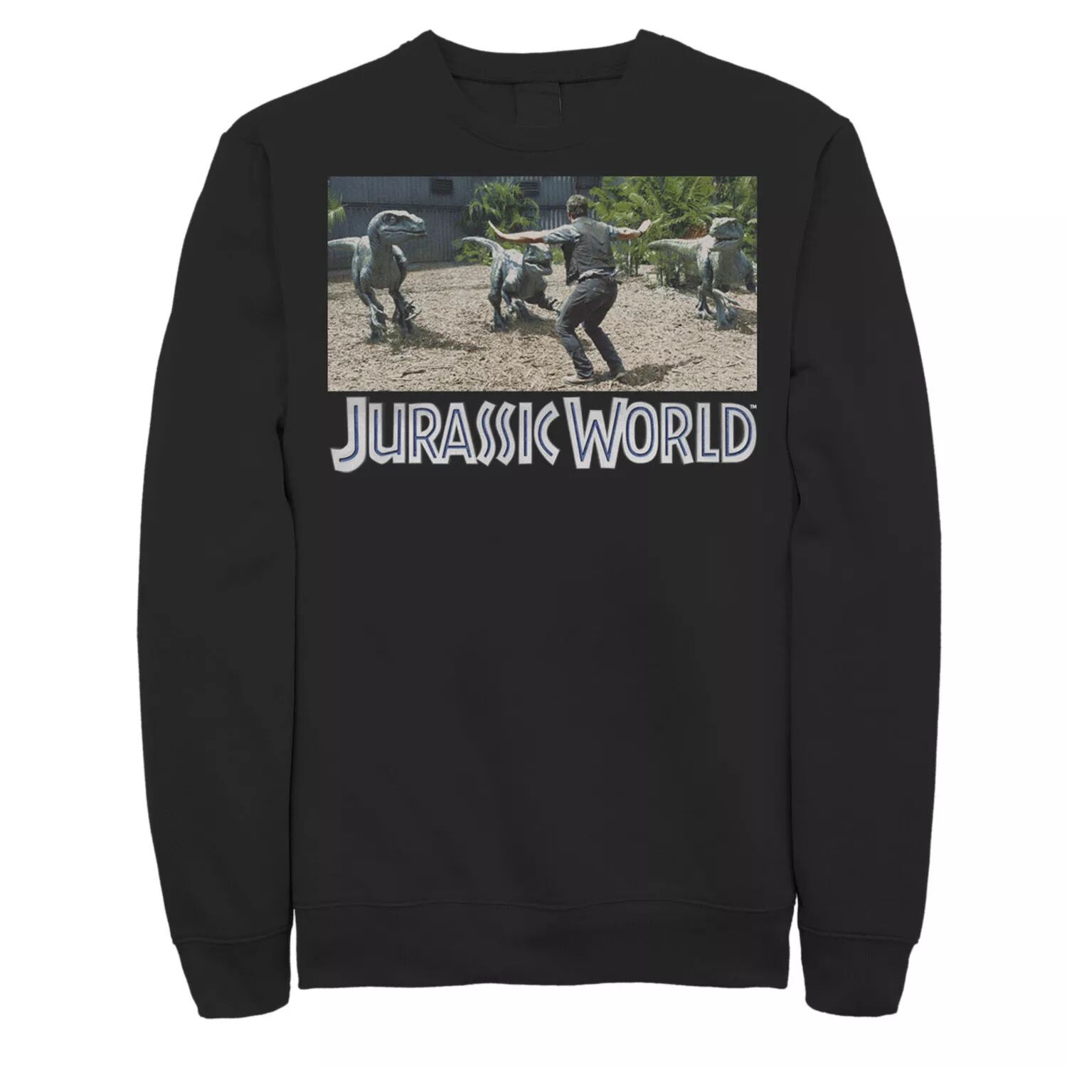 Мужской спортивный свитшот Jurassic World Owen Raptor Pack Licensed Character, черный 
Мужской спортивный свитшот Jurassic World Owen Raptor Pack Licensed Character, черный