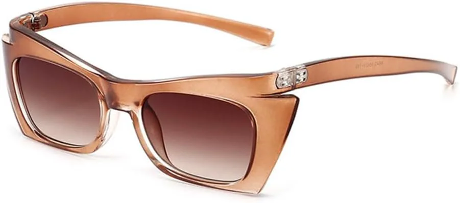 Солнцезащитные очки в квадратной оправе маленького размера для женщин и мужчин, модные, винтажные, популярные, для путешествий, прямоугольные MTZJH, Brown
Солнцезащитные очки в квадратной оправе маленького размера для женщин и мужчин, модные, винтажные, популярные, для путешествий, прямоугольные MTZJH, Brown