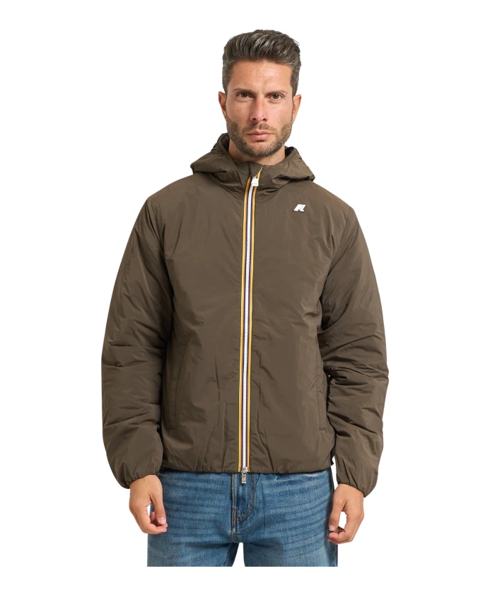 Зеленая стеганая куртка, ветрозащитная и водоотталкивающая. K-Way, зеленый
Зеленая стеганая куртка, ветрозащитная и водоотталкивающая. K-Way, зеленый