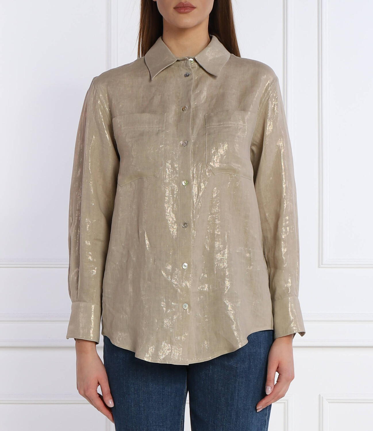 Льняная рубашка Marella SPORT CALABRA Relaxed fit, бежевый
Льняная рубашка Marella SPORT CALABRA Relaxed fit, бежевый