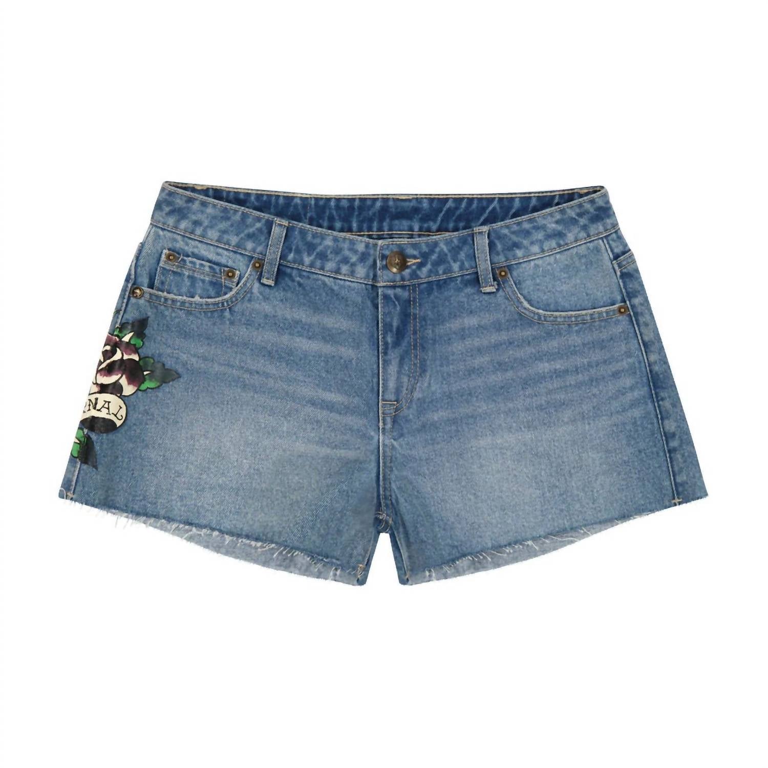 Женские шорты Love Eternal Denim в легком винтажном стиле Ed Hardy, цвет light vintage
Женские шорты Love Eternal Denim в легком винтажном стиле Ed Hardy, цвет light vintage