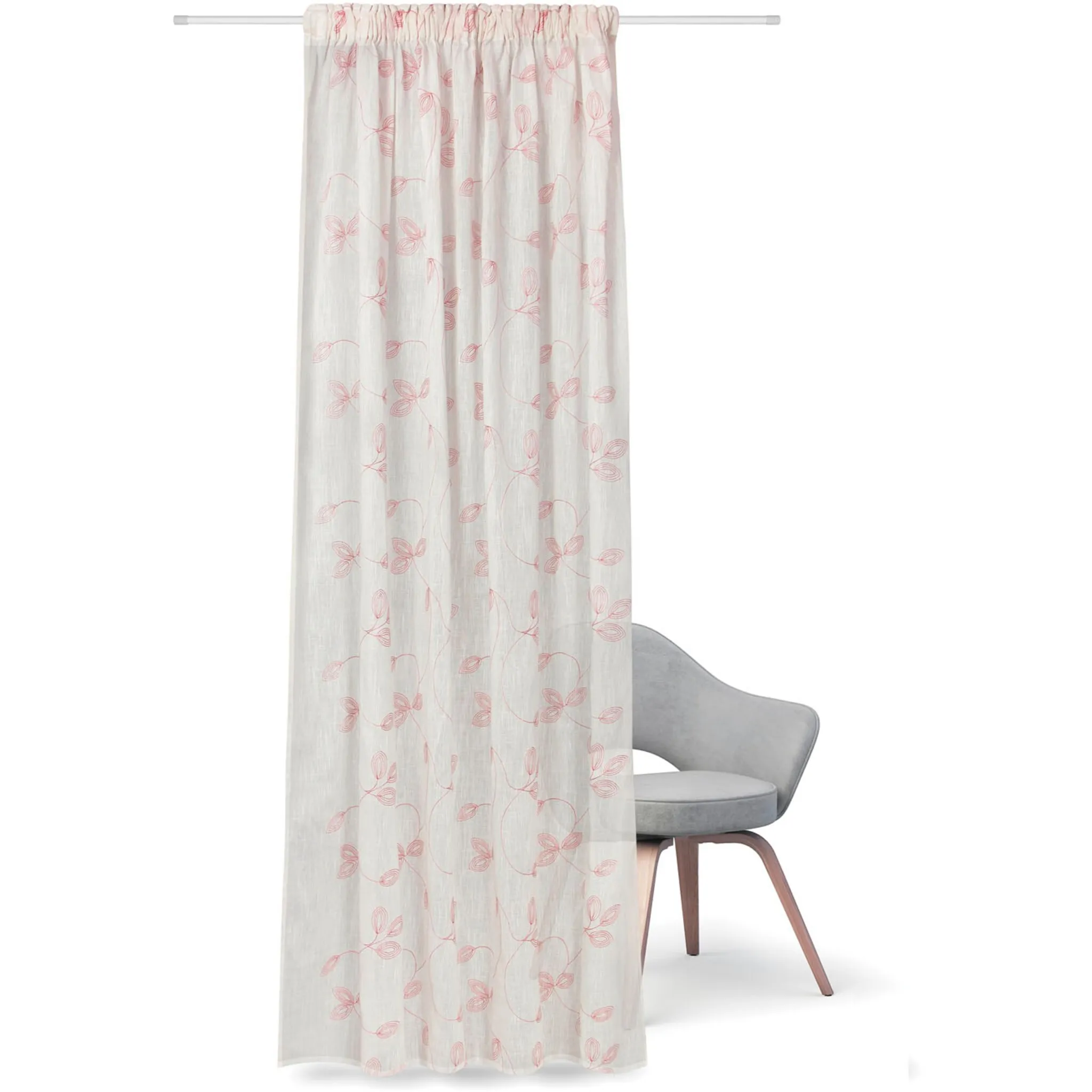 Штора Feel of Nature «Хайди», (1 шт.), ВxШ: 245x140, цвет altrosa 
Штора Feel of Nature «Хайди», (1 шт.), ВxШ: 245x140, цвет altrosa