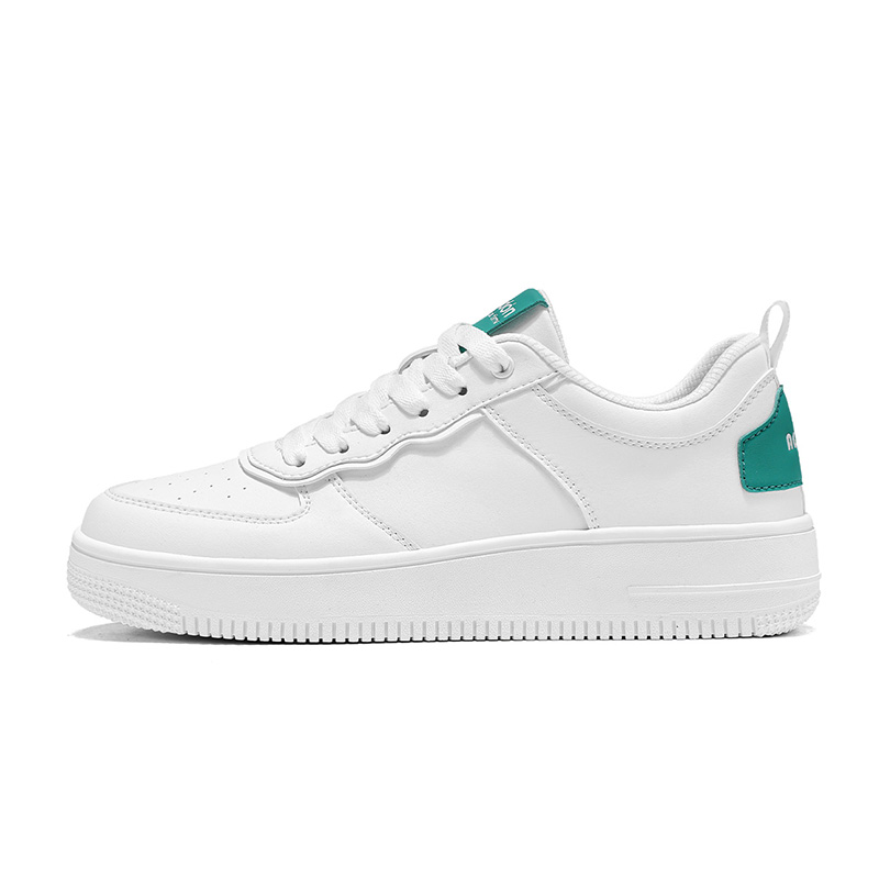 AGSDON Белые платформенные кроссовки мужские низкие скейтерские бело-зеленые, цвет White Green
AGSDON Белые платформенные кроссовки мужские низкие скейтерские бело-зеленые, цвет White Green