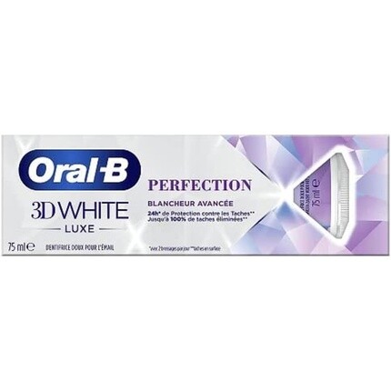 Зубная паста Oral-B 3D White Luxe Perfection 75мл
Зубная паста Oral-B 3D White Luxe Perfection 75мл