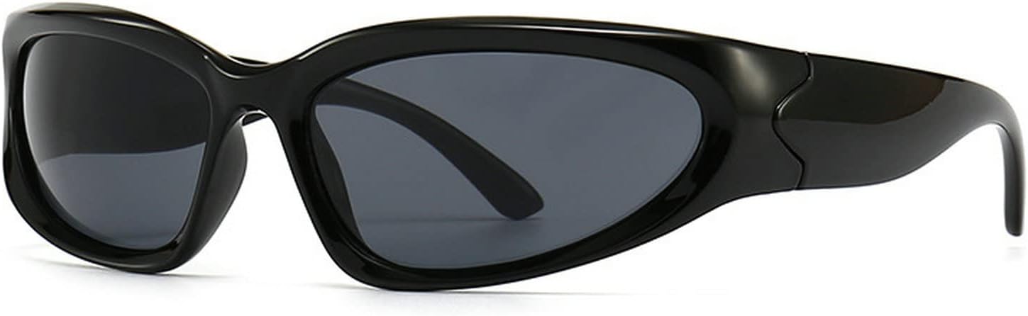 Laureles 2023 Модные прямоугольные серебристые солнцезащитные очки Y2K для мужчин, овальные черные солнцезащитные очки в стиле футуристического панка для женщин, Black Grey
Laureles 2023 Модные прямоугольные серебристые солнцезащитные очки Y2K для мужчин, овальные черные солнцезащитные очки в стиле футуристического панка для женщин, Black Grey