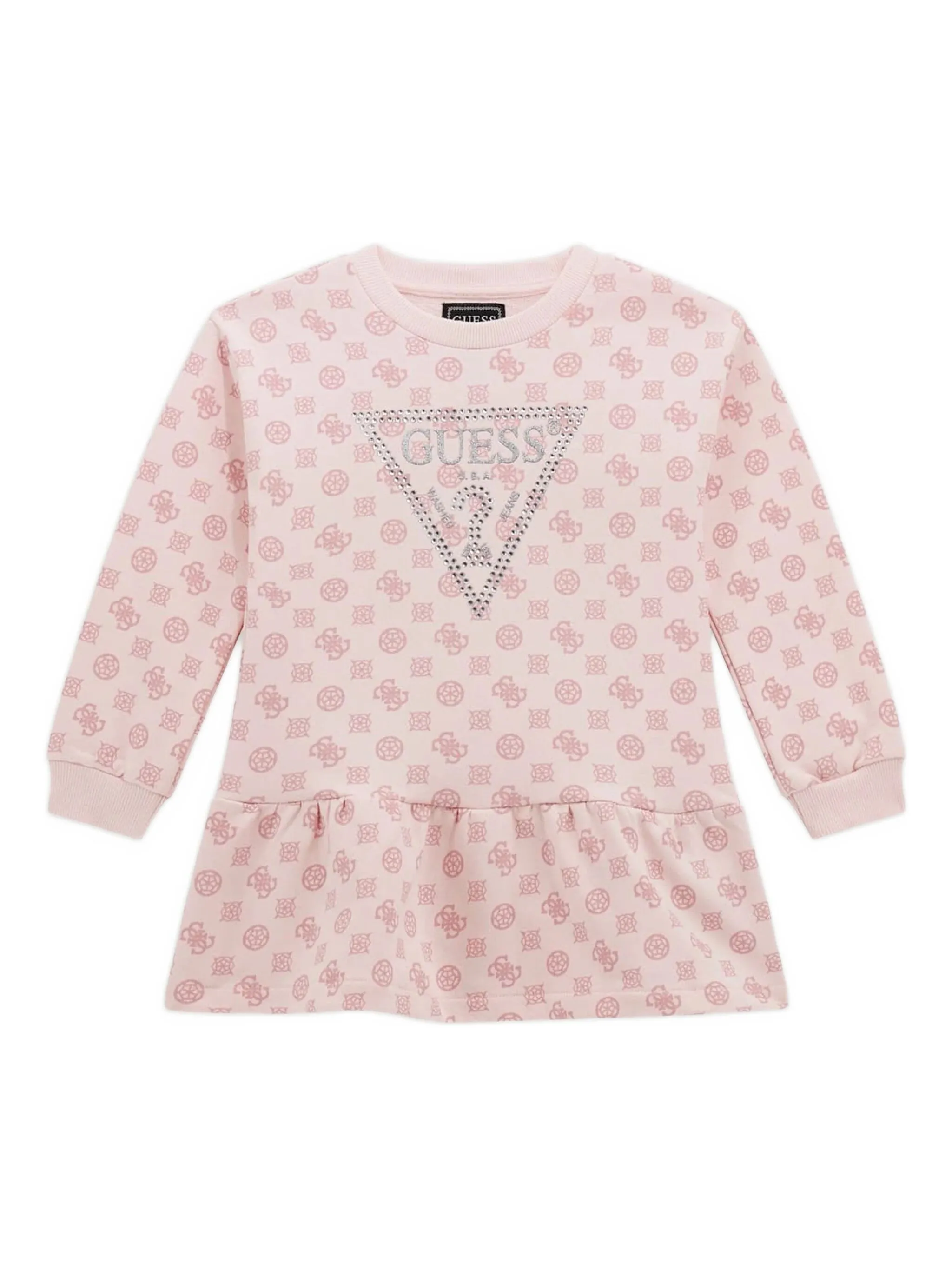 Платье с оборками и логотипом Guess Kids, розовый
Платье с оборками и логотипом Guess Kids, розовый