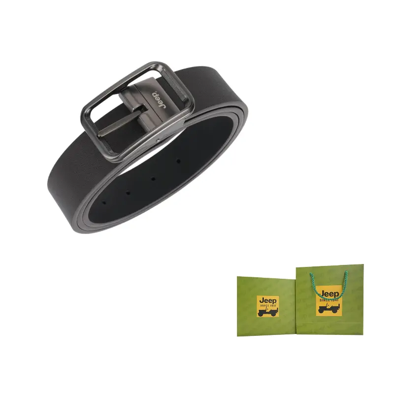 Мужской ремень из коровьей кожи с фурнитурой из цинкового сплава, ширина 35 см Jeep, черный coffee
Мужской ремень из коровьей кожи с фурнитурой из цинкового сплава, ширина 35 см Jeep, черный coffee