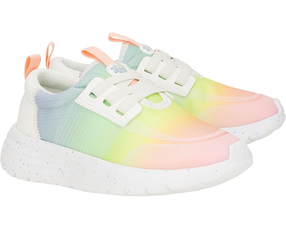 Кроссовки Hey Dude Kids Sirocco Play Ombre, цвет White/Rainbow
Кроссовки Hey Dude Kids Sirocco Play Ombre, цвет White/Rainbow