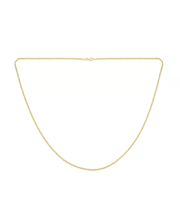 Изысканное итальянское ожерелье-цепочка Rolo Link, 14-каратное желтое серебро, 16-24 дюйма Bling Jewelry, gold-tone
Изысканное итальянское ожерелье-цепочка Rolo Link, 14-каратное желтое серебро, 16-24 дюйма Bling Jewelry, gold-tone