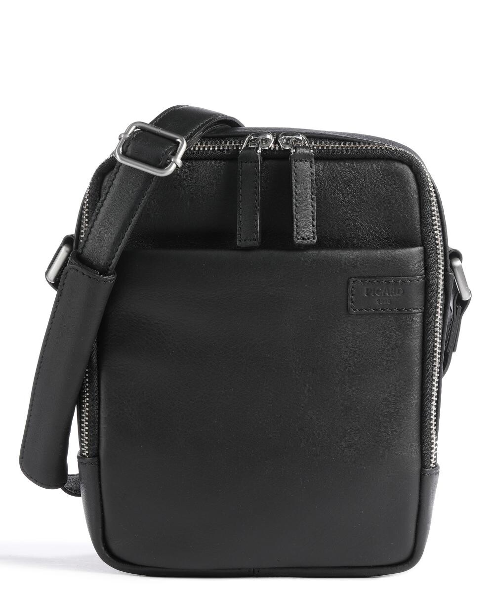 Свободная сумка через плечо из зерненой яловой кожи. Picard, черный
Свободная сумка через плечо из зерненой яловой кожи. Picard, черный