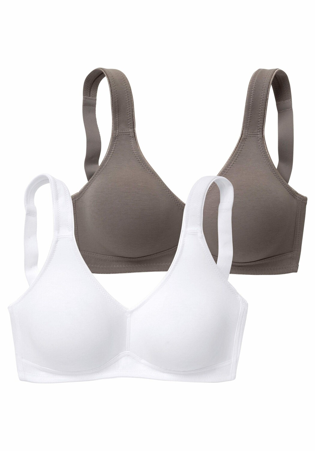 Бюстгальтер без косточек PETITE FLEUR Soft BH, цвет taupe+weiß
Бюстгальтер без косточек PETITE FLEUR Soft BH, цвет taupe+weiß